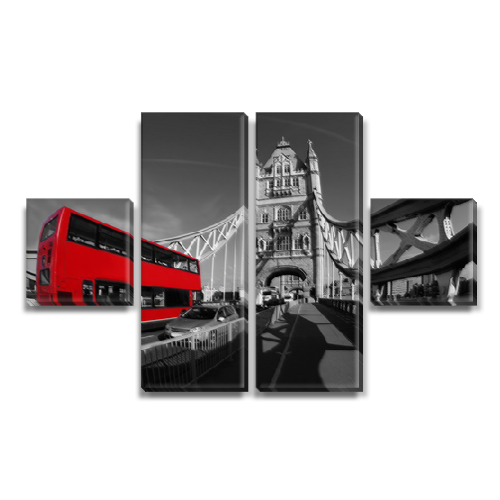 

Модульная картина Декоинт Мосты 80x130см. Холст натуральный