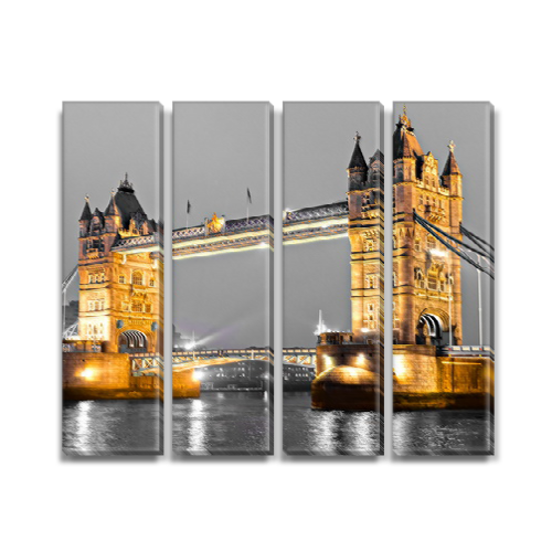

Модульная картина Декоинт Мосты 65x80см. ПВХ ткань