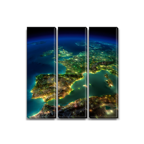 

Модульная картина Декоинт Космос 80x80см. Холст синтетический