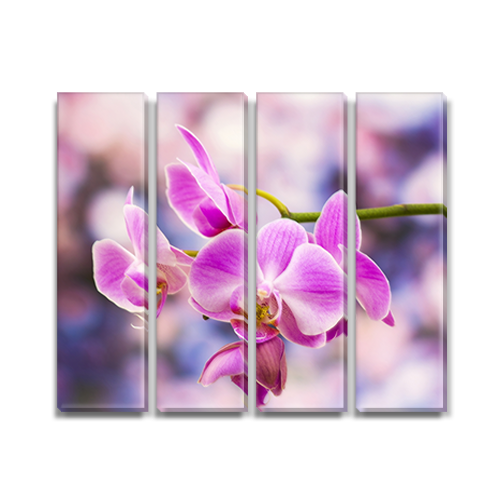 

Модульная картина Декоинт Цветы 65x80см. ПВХ ткань