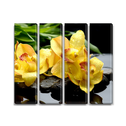 

Модульная картина Декоинт Цветы 75x90см. ПВХ ткань