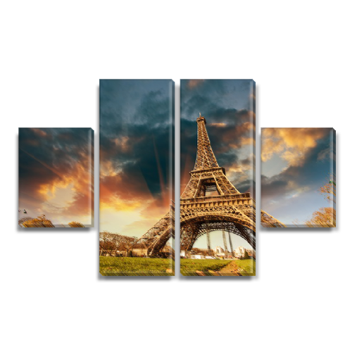 

Модульная картина Декоинт Эйфелева башня 65x110см. Холст натуральный
