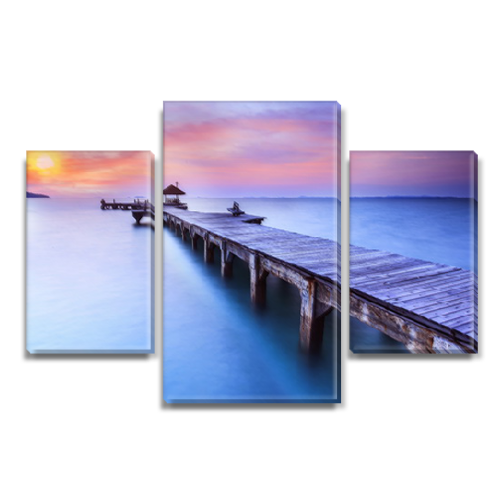 

Модульная картина Декоинт Море 45x70см. Холст синтетический