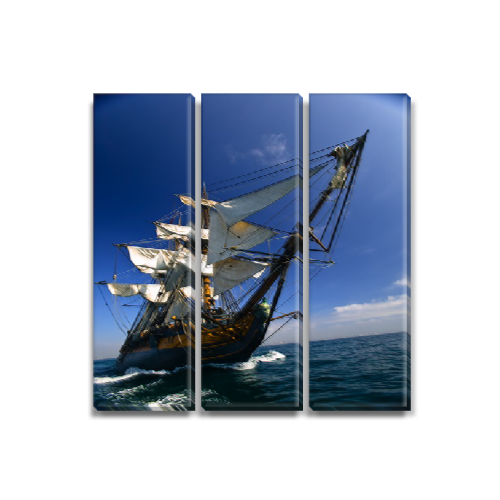 

Модульная картина Декоинт Корабли 80x80см. Холст натуральный