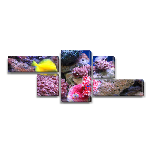 

Модульная картина Декоинт Подводный мир 70x175см. Холст синтетический