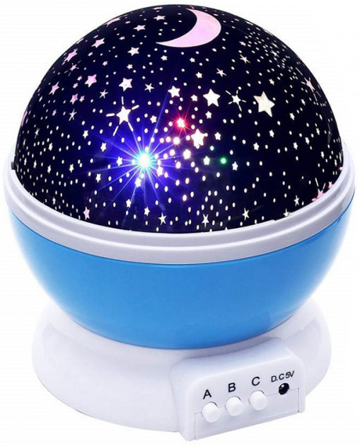 

Проектор звездное небо Star Master Dream ночник шар 4767 Blue (Синий)