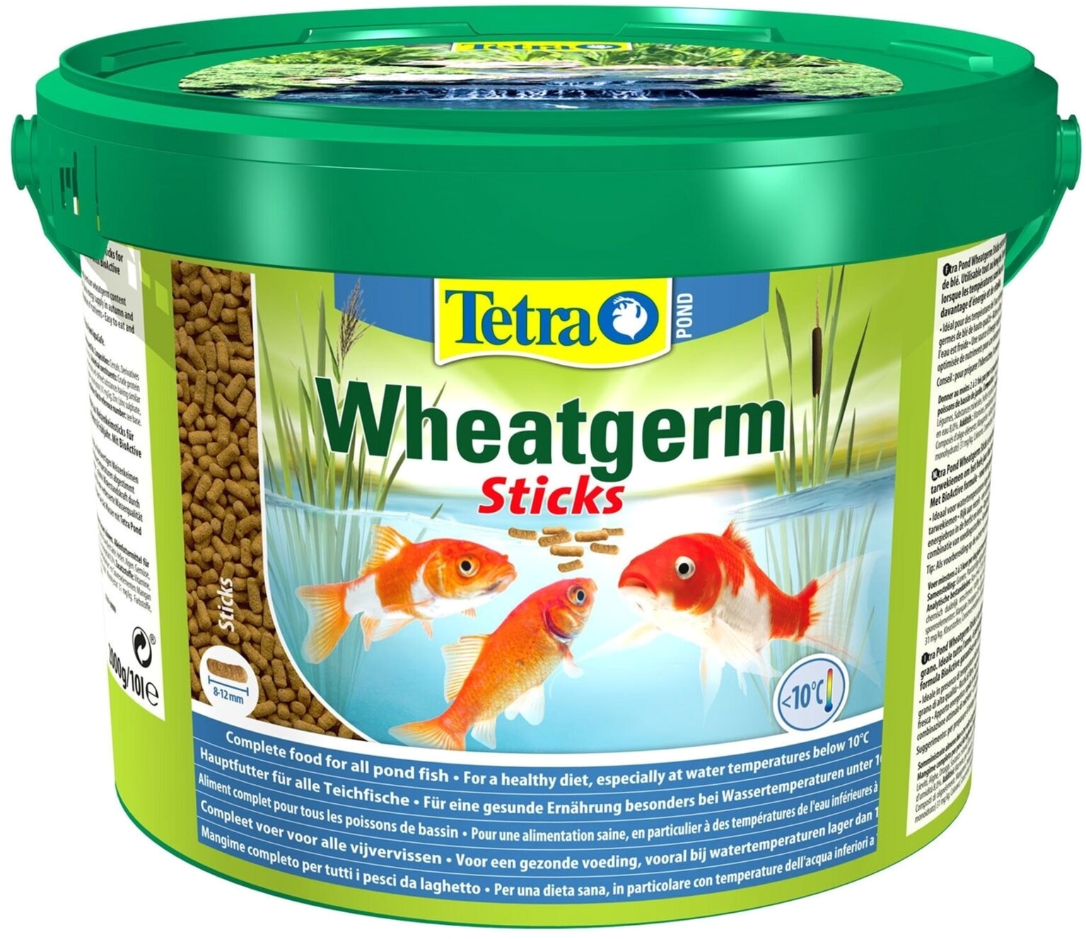 

Корм Tetra Pond Wheatgerm ST для прудовых рыб 10 л