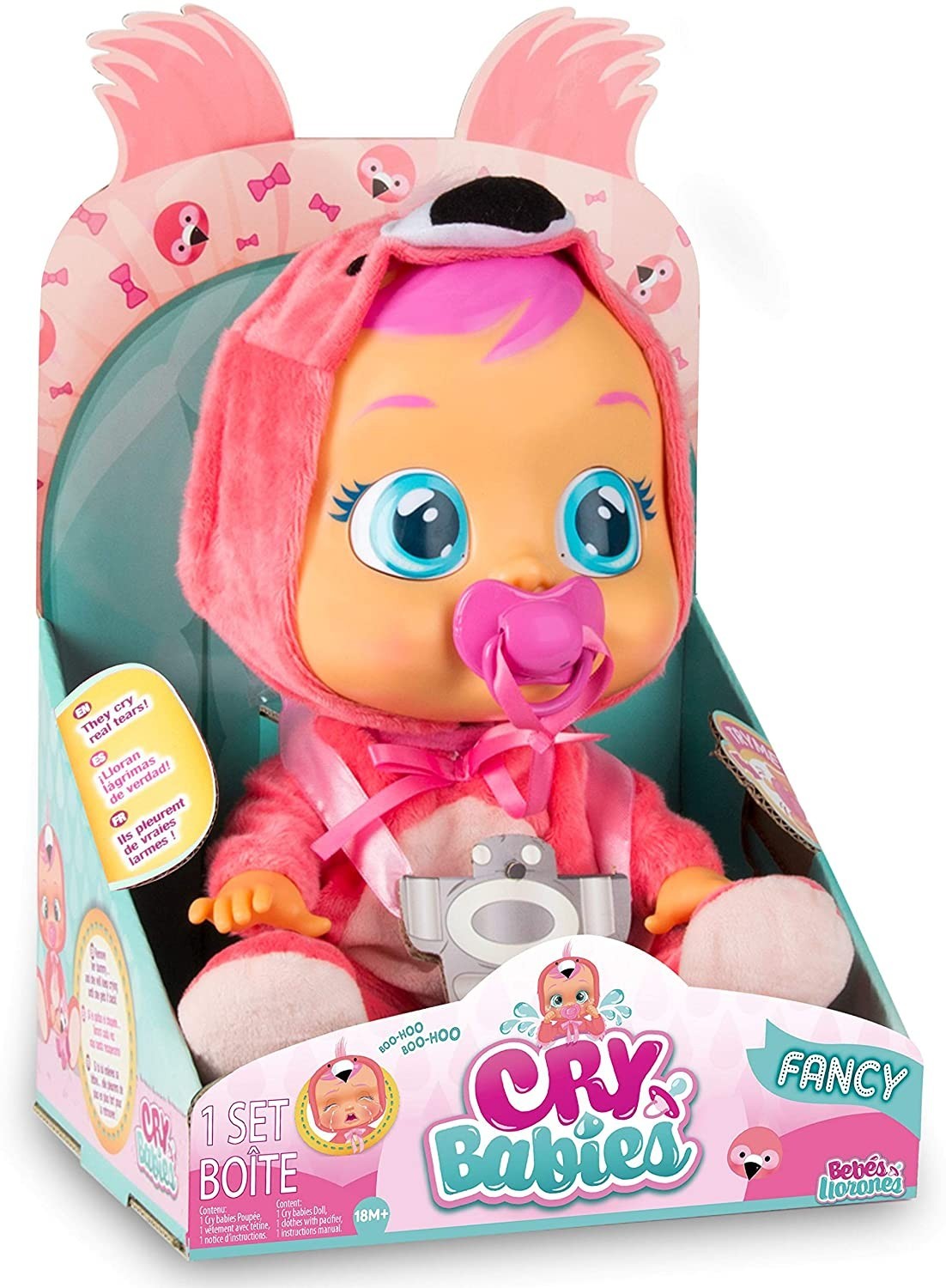 

Кукла плакса Фламинго Cry babies IMC Flamingo (1021BGA)