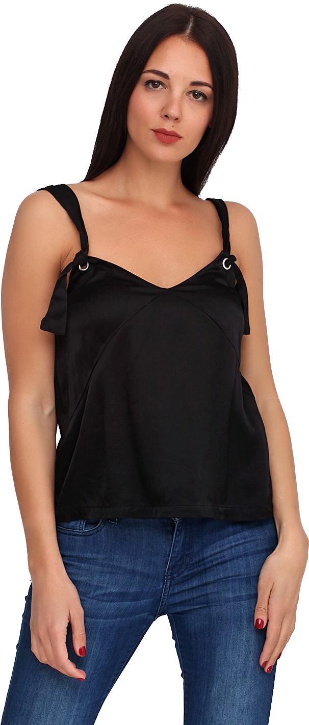 

Майка H&M 4763725 34 Черная