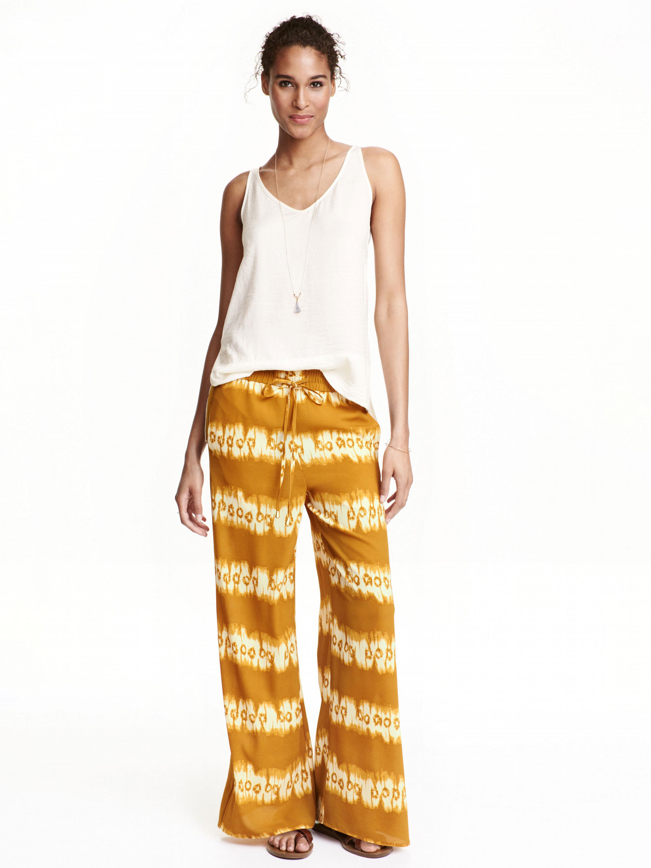 

Брюки H&M 3887953 38 Горчичные
