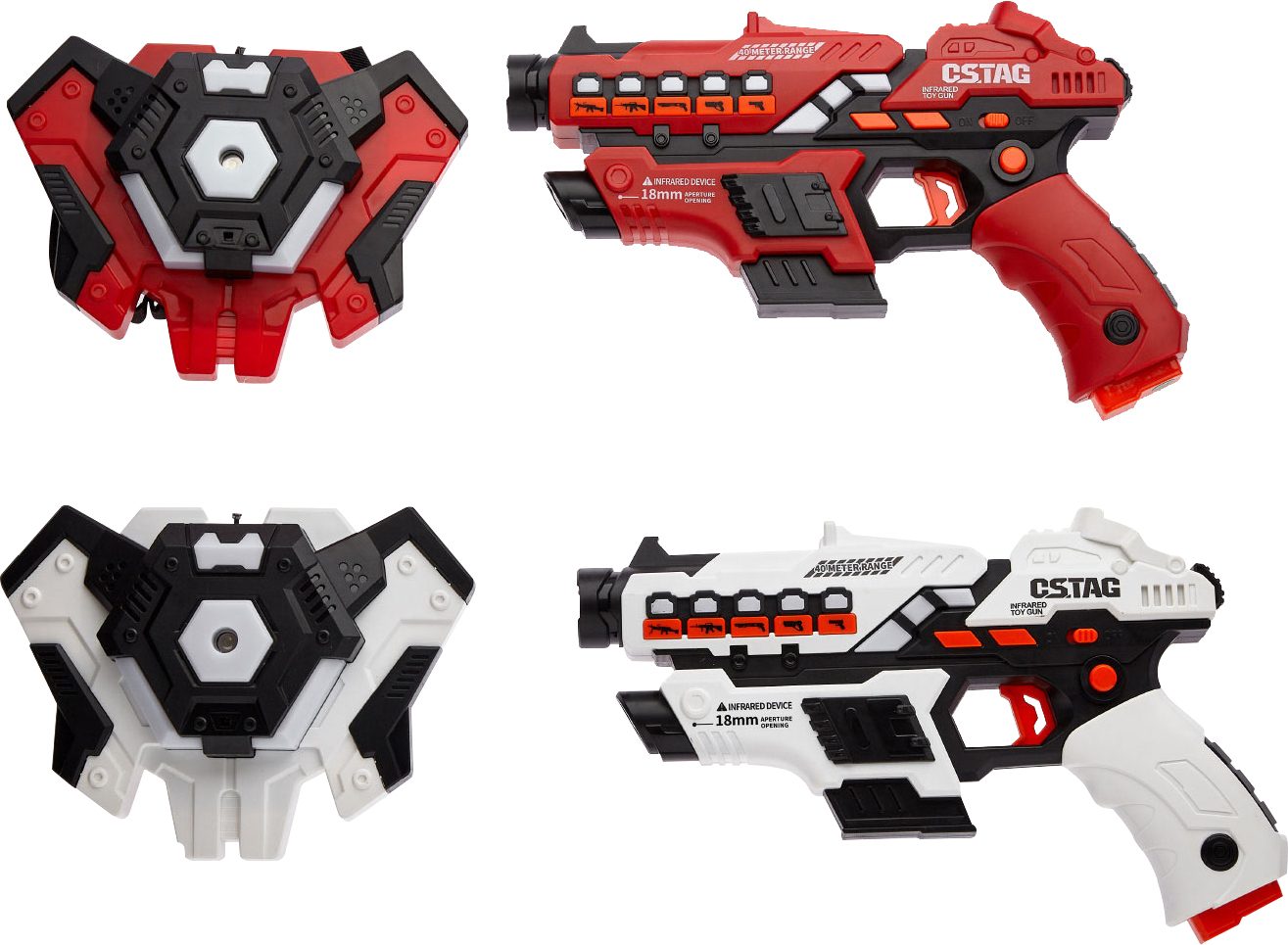 

Набор лазерного оружия Canhui Toys Laser Guns CSTAG (2 пистолета + 2 жилета) (3810020)