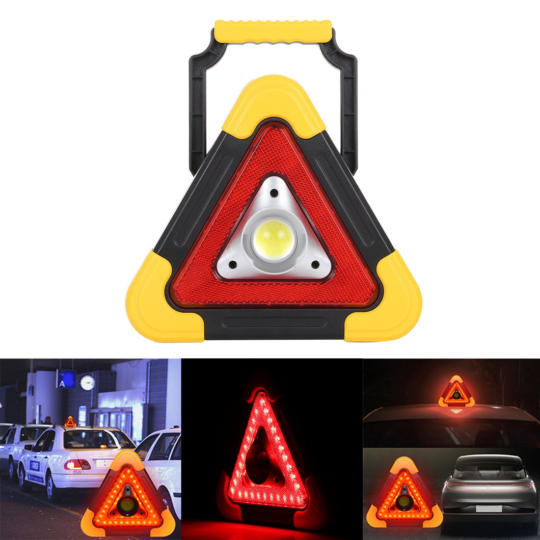 

Прожектор-фонарь многофункциональный с аварийной подсветкой Hurry Bolt HB-6609 Yellow (Желтый)