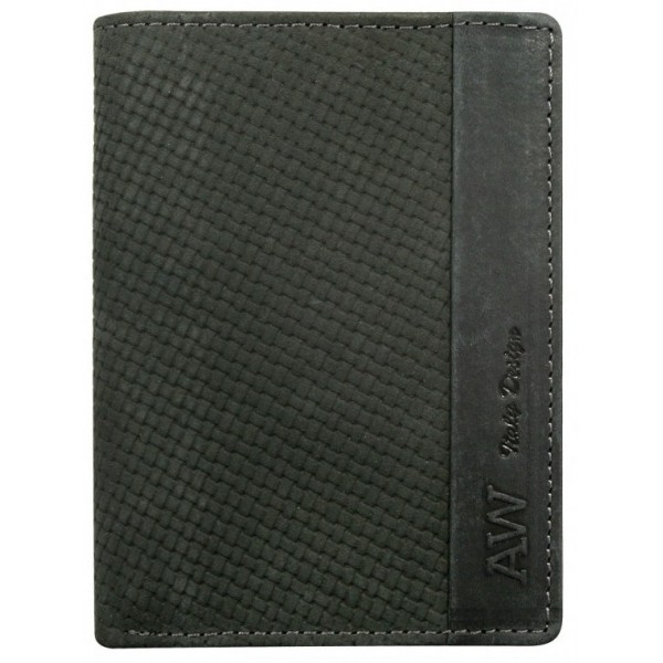 

Портмоне мужское из натуральной кожи Always Wild Черный (N4BPU2 black) 2070003