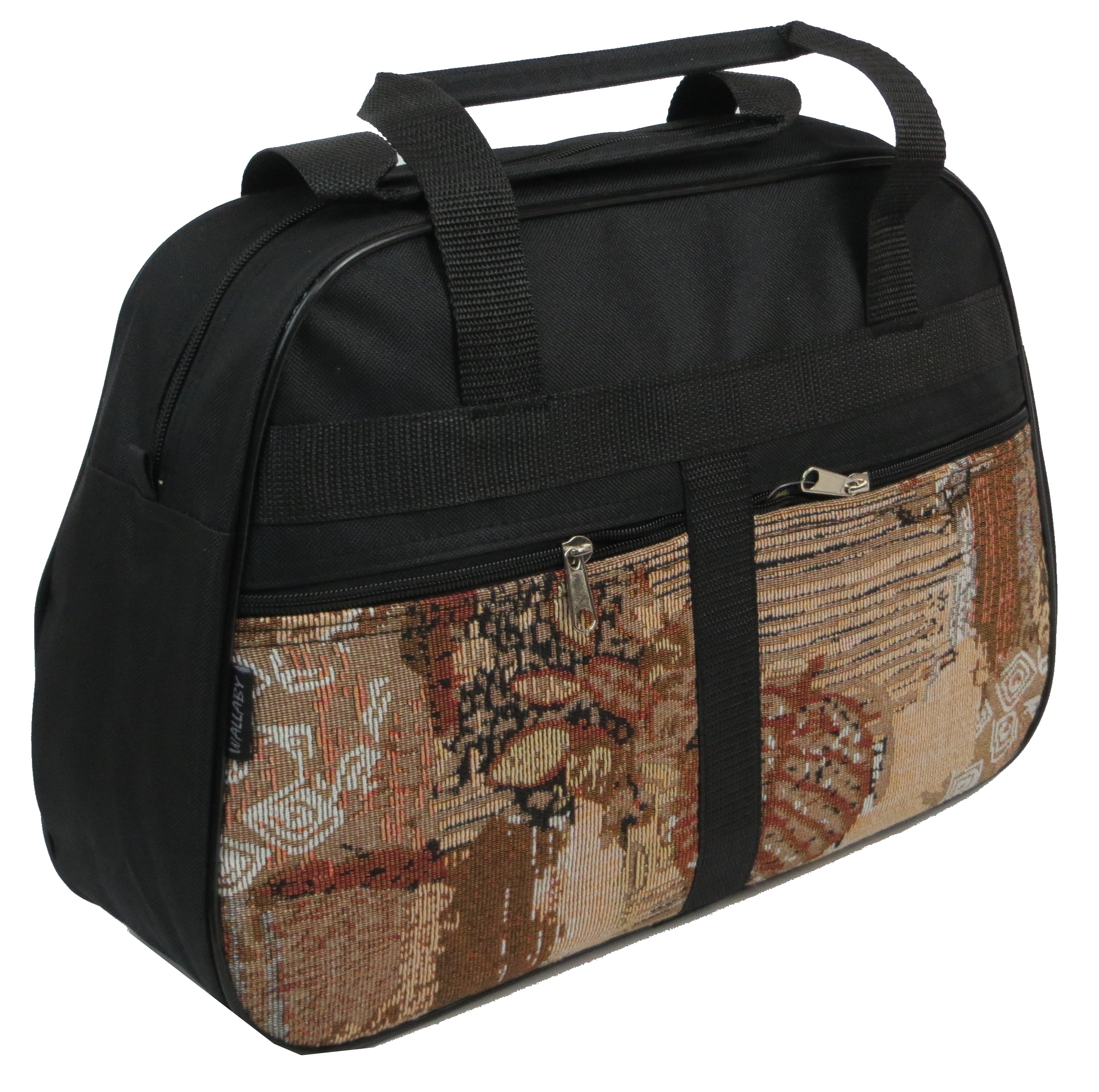 

Сумка хозяйственная Wallaby 32x22x18 см Полиэстер Черный (2703-2) 641147