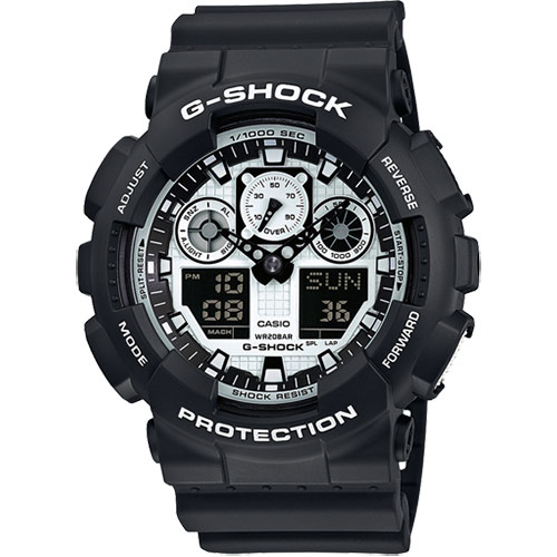 

Мужские часы Casio GA-100BW-1AER
