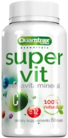 

Витаминно-минеральный комплекс Quamtrax Super Vit 120 капсул (8436046973121)