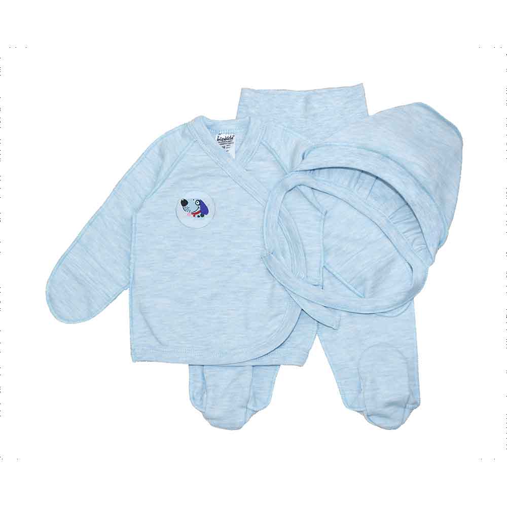 

Комплект Собачка Interkids 0-3 месяцев 62 см Голубой 2397