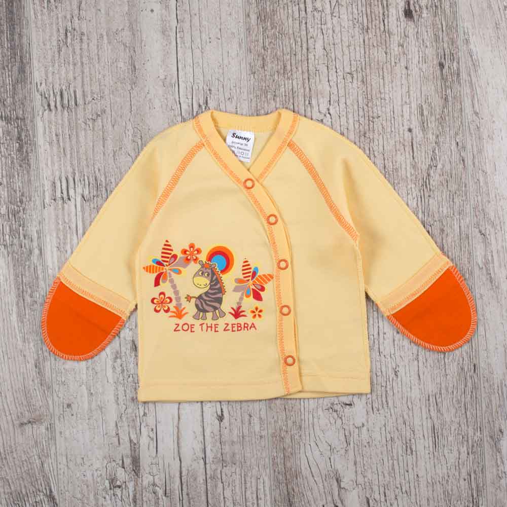 

Распашонка Зоопарк Interkids 0-1 месяцев 56 см Желтый 705