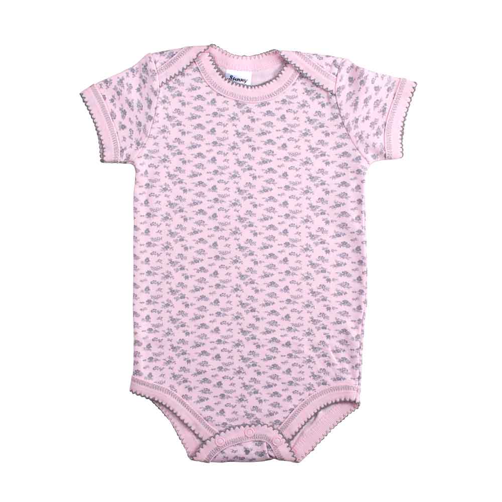 

Боди Цветочки Interkids 6-9 месяцев 74 см Розовый 3077
