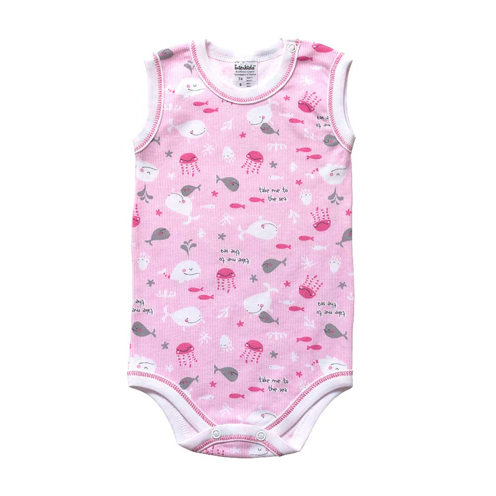 

Боди Киты Interkids 6-9 месяцев 74 см Розовый 2620
