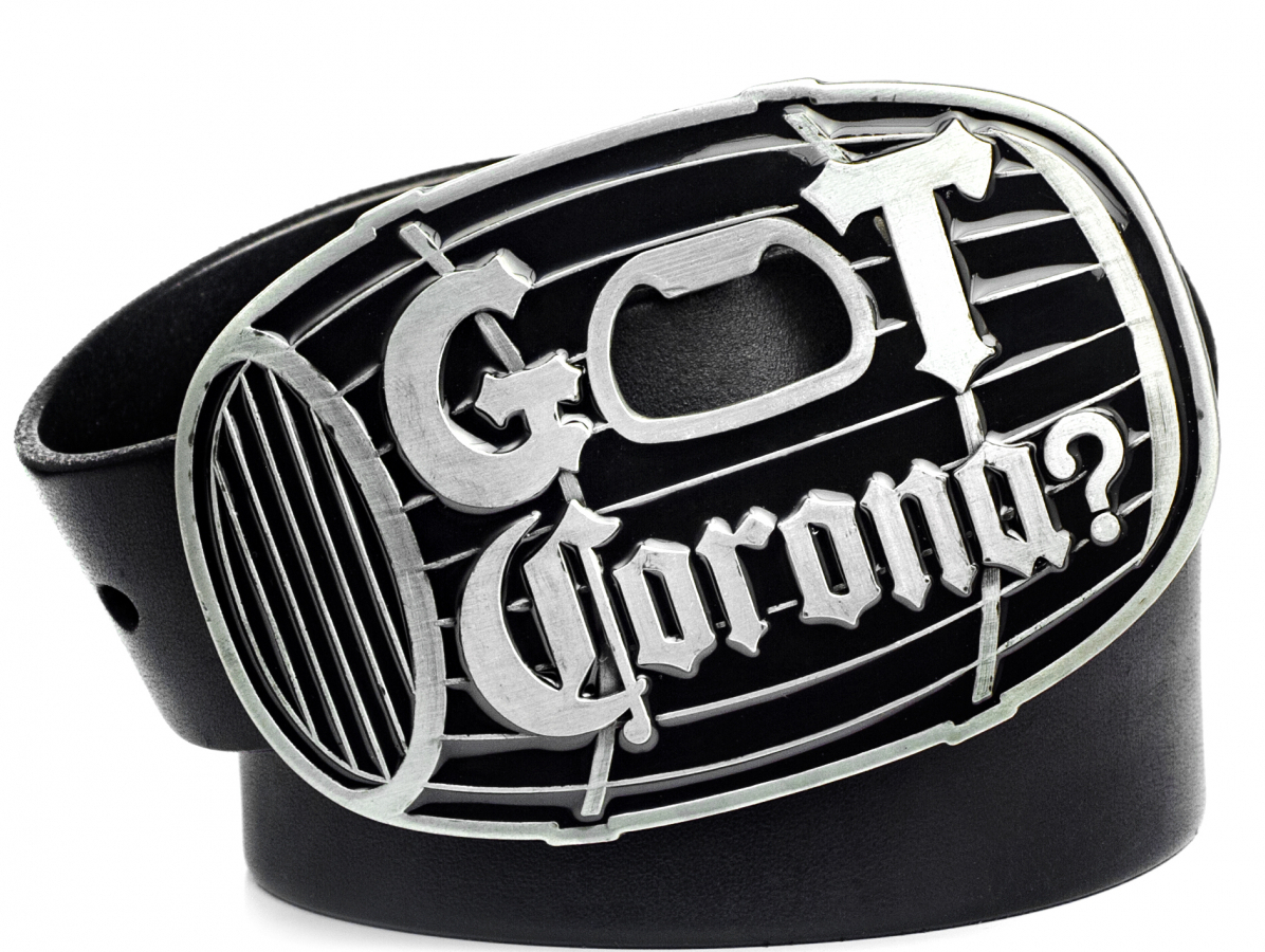 

Кожаный ремень "Got Corona"