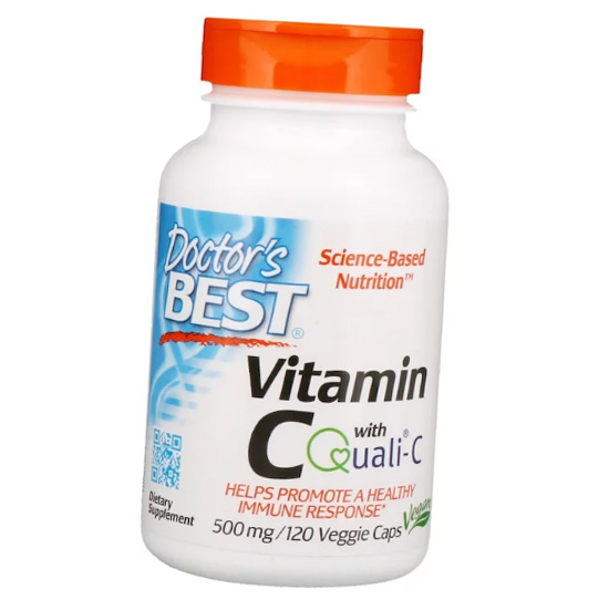

Doctor's Best Vitamin C with Q-C 120вегкапс (36327036)