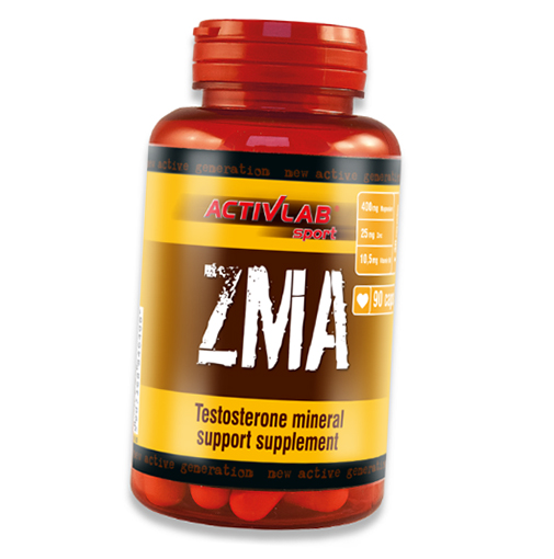 

ЗМА, Цинк Магний Б6, ZMA, Activlab 90капс (08108006)