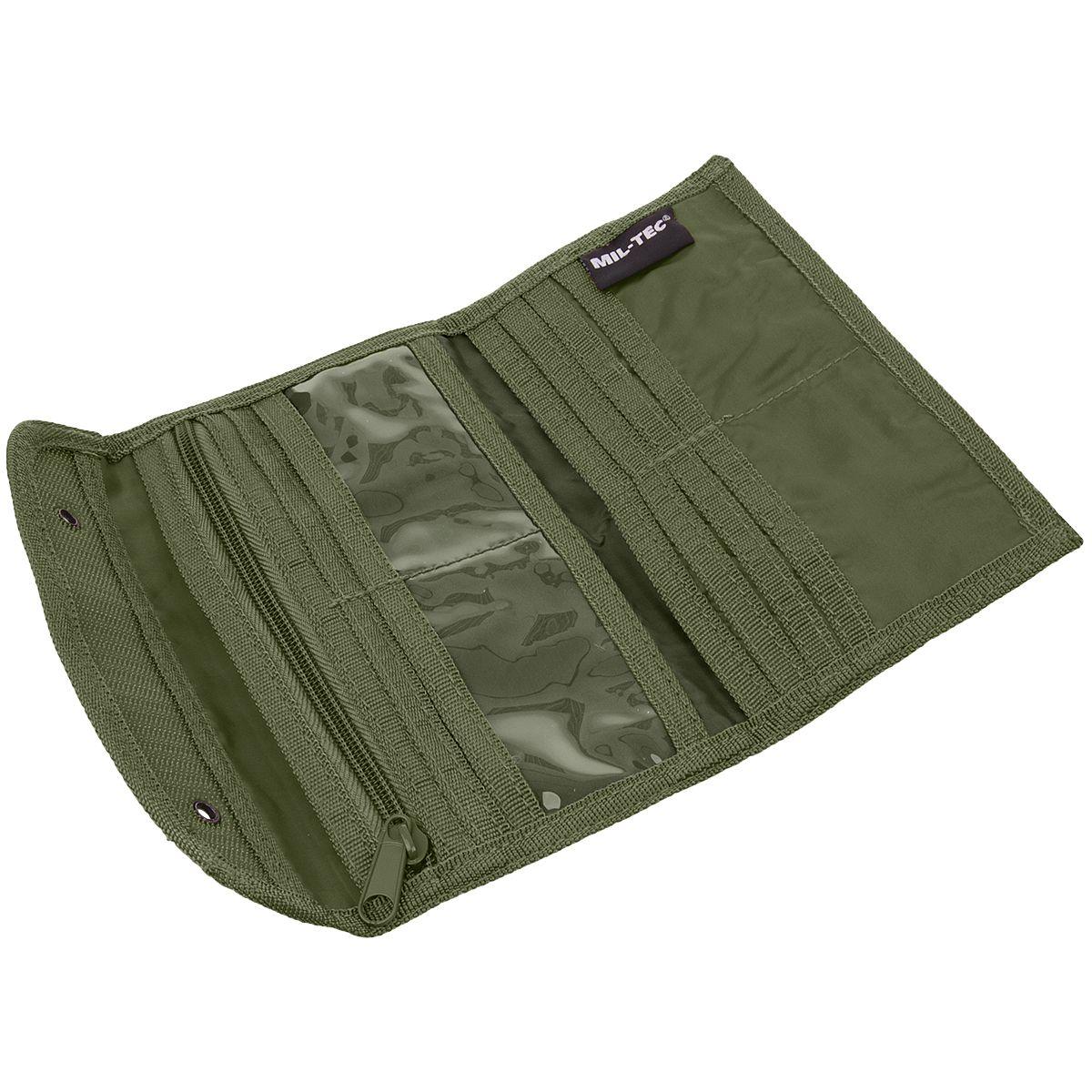 

Кошелек-портмоне туристический MiL-tec Molle с D-кольцом олива