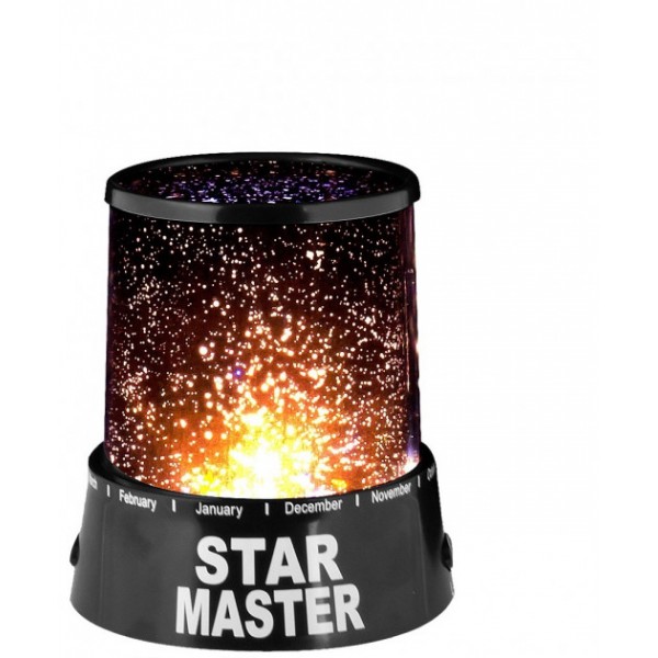

Проектор звездного неба для детей Star Master Best Toys + шнур USB черный (44839)