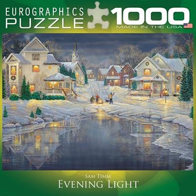 

Пазл EuroGraphics Вечерний свет, 1000 элементов (8000-0609)