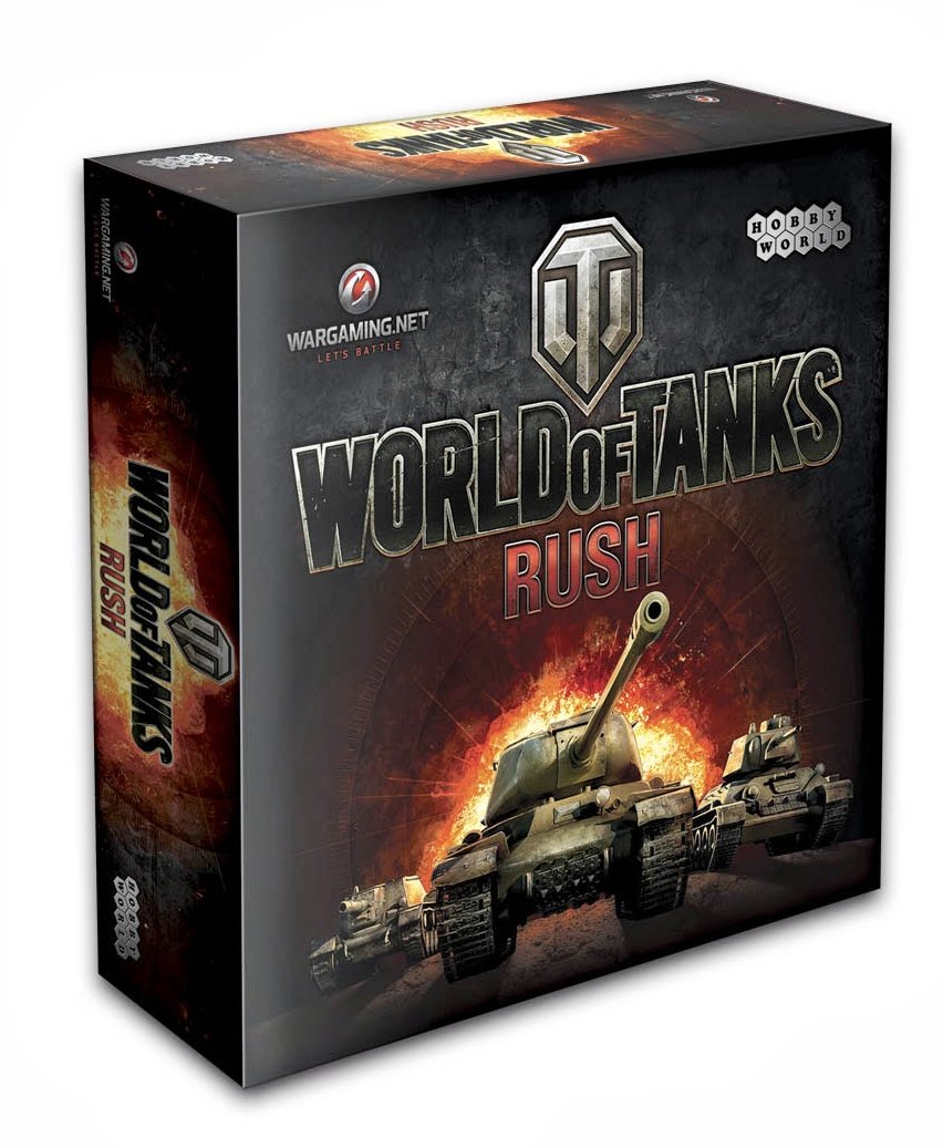 

Настольная игра Hobby World World of Tanks Rush (2-е рус. изд.) (1341)