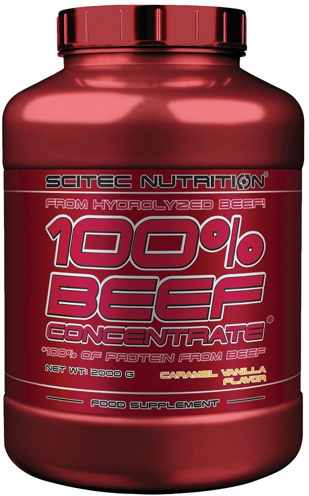 

Протеин Scitec Nutrition 100% Beef Concentrate 2000 g /66 servings/ Caramel Vanilla 2000 г