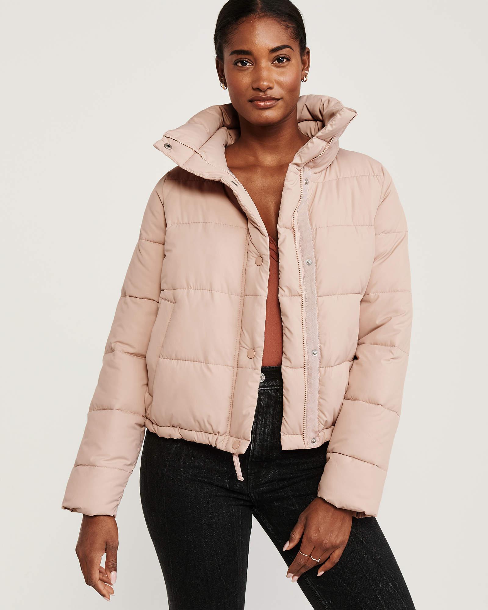 

Куртка демисезонная - женская куртка Abercrombie & Fitch AF7944W XS Пудровый
