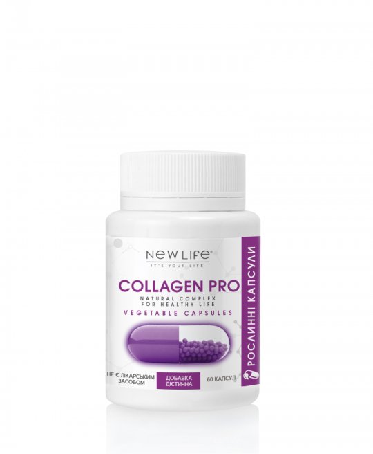 

Добавка диетическая New Life Collagen Pro 60 капсул в баночке