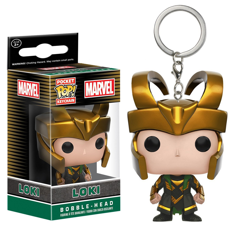 

Фигурка брелок Funko Pop Марвел Локи Marvel Loki 4 см M L 246