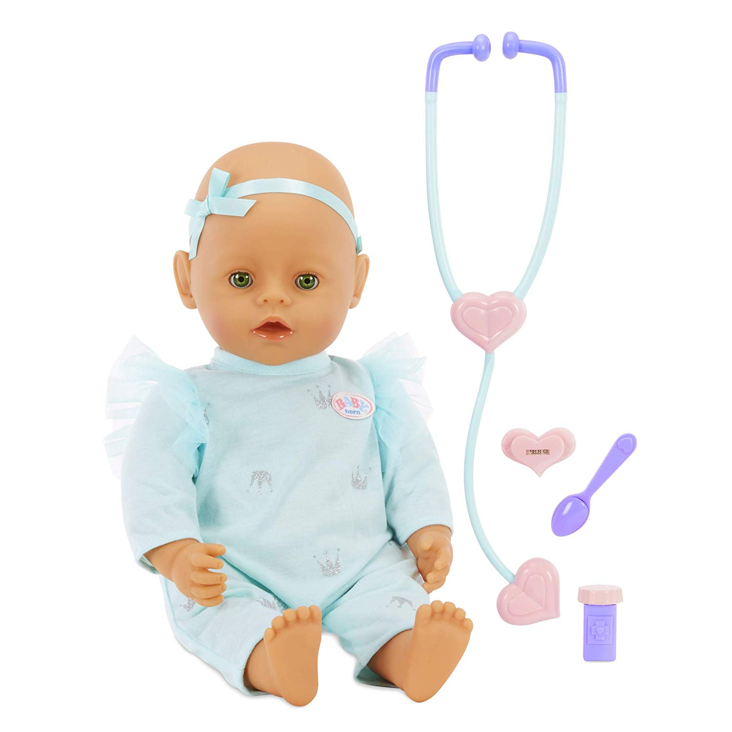 

Интерактивная Кукла пупс Беби Борн Вылечи меня Мама Baby Born Mommy Make Me Better Doll Green Eyes Zapf Creation (916373) (689202916373)