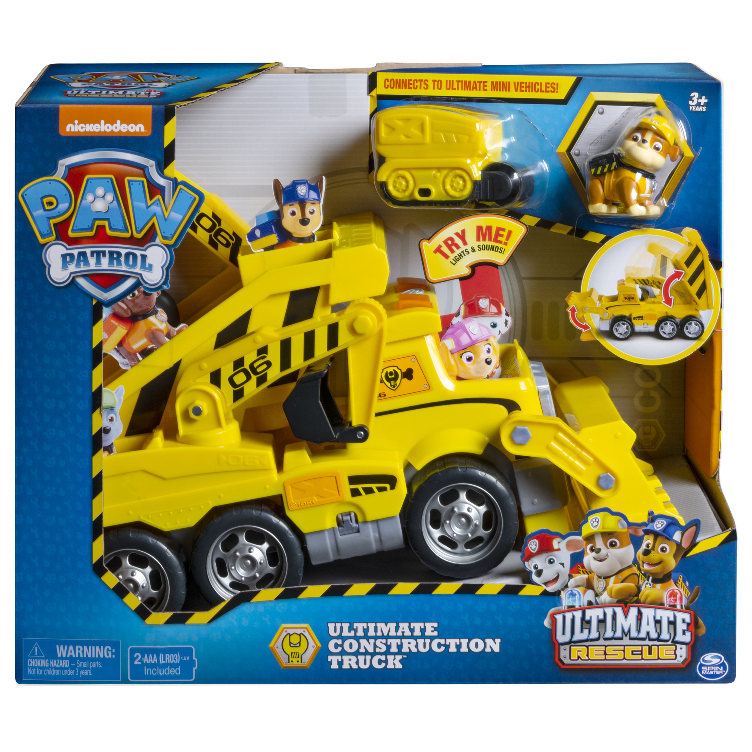 Paw patrol 2025 construction truck