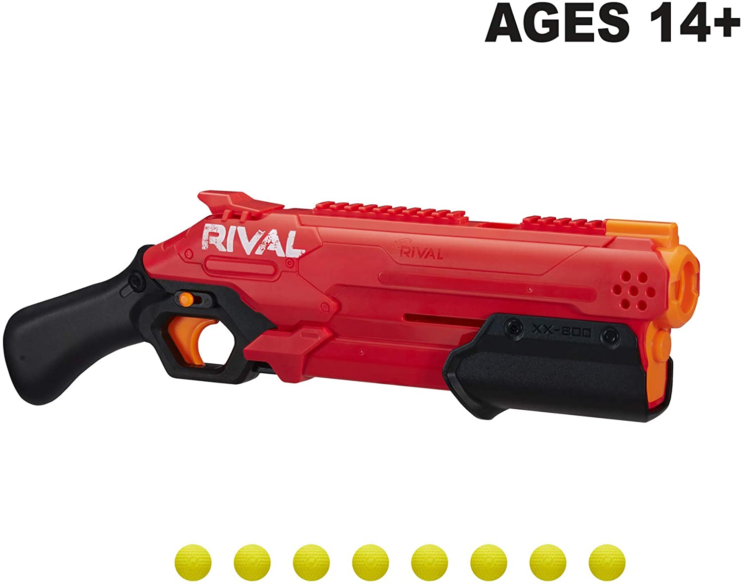 

Бластер Нерф Райвал Тейкдаун Nerf Rival Takedown XX-800 Blaster Hasbro Красный (E8446)