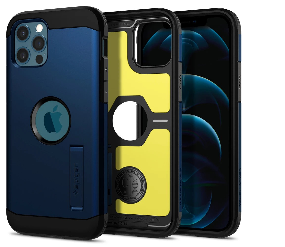 

Чехол Spigen Tough Armor для iPhone 12 / 12 Pro Navy Blue