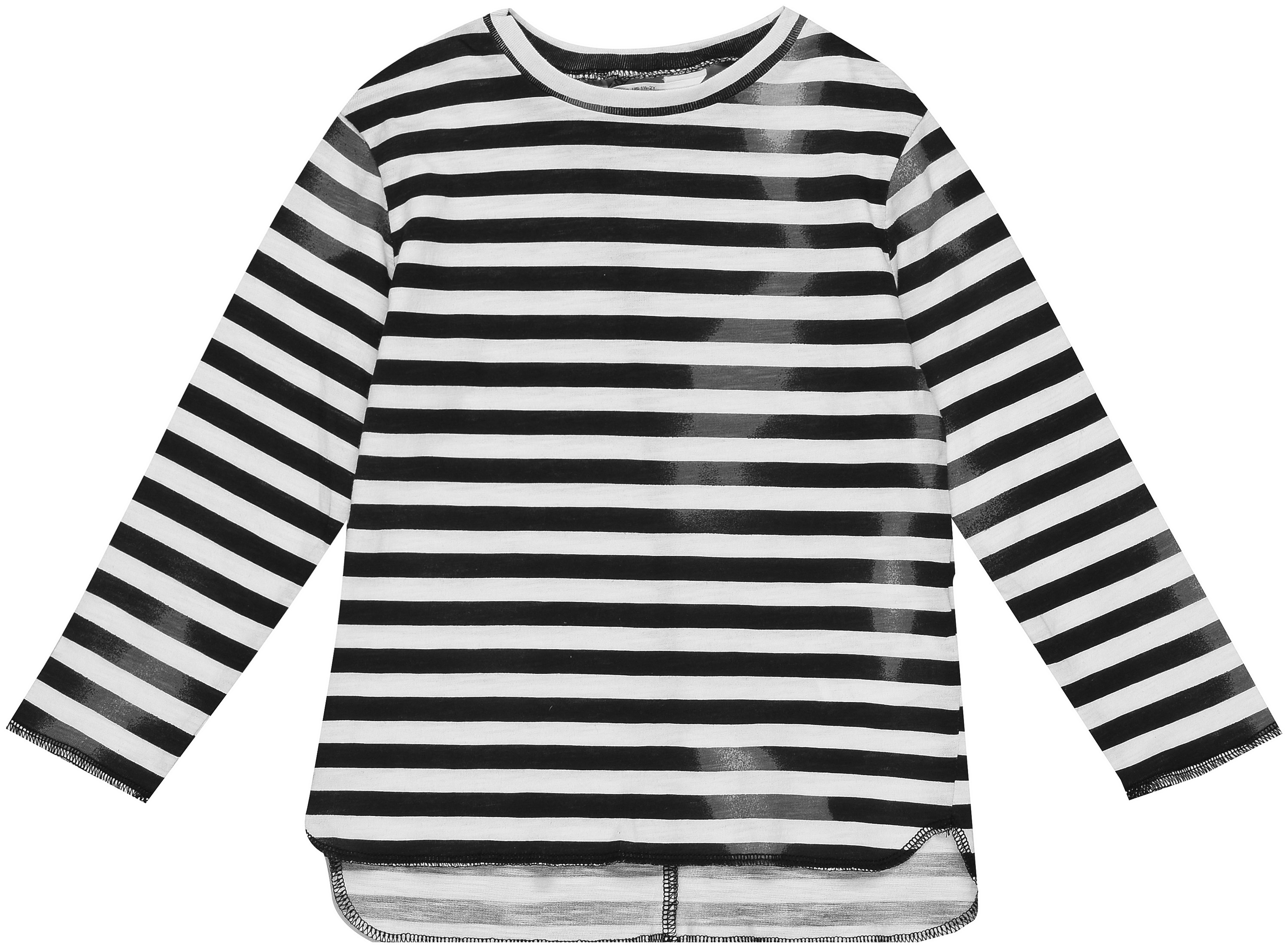 

Лонгслив H&M 92см черно белый 75525356