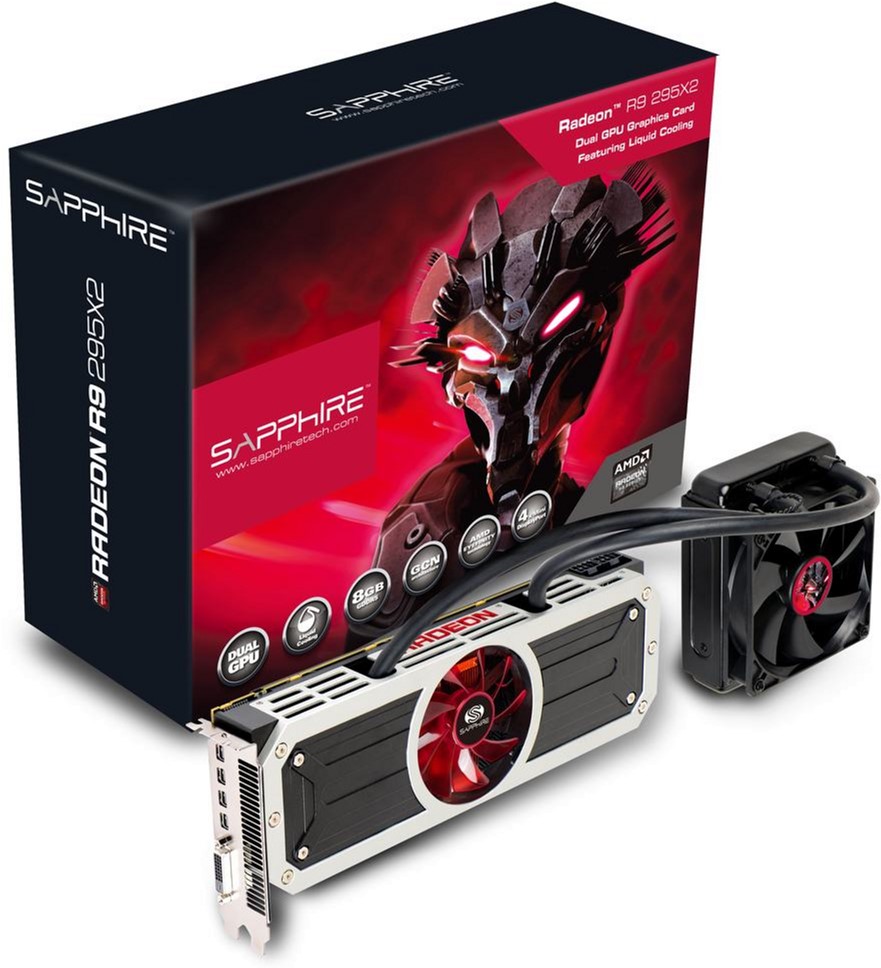 Видеокарта Sapphire PCI-Ex Radeon R9 295X2 8GB GDDR5 (1024bit) (1018/5000)  (DVI, 4 x Mini DisplayPort) (21234-00) – фото, отзывы, характеристики в  интернет-магазине ROZETKA от продавца: anytech | Купить в Украине: Киеве,  Харькове,