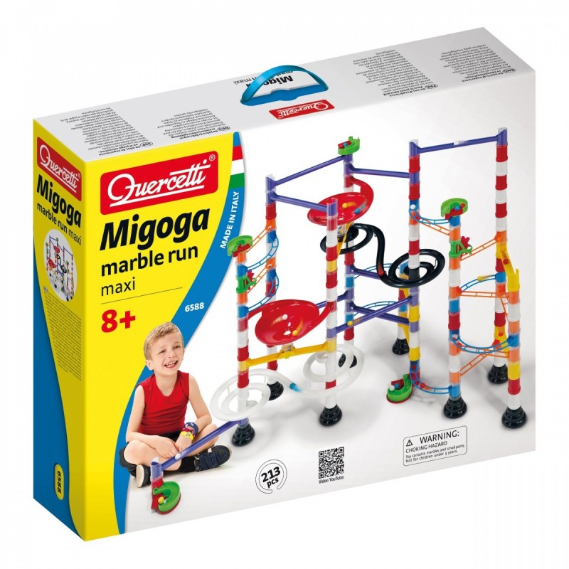 

Конструктор Трекбол Quercetti Migoga MAXI Двойная спираль (QU-6588) 213 деталей