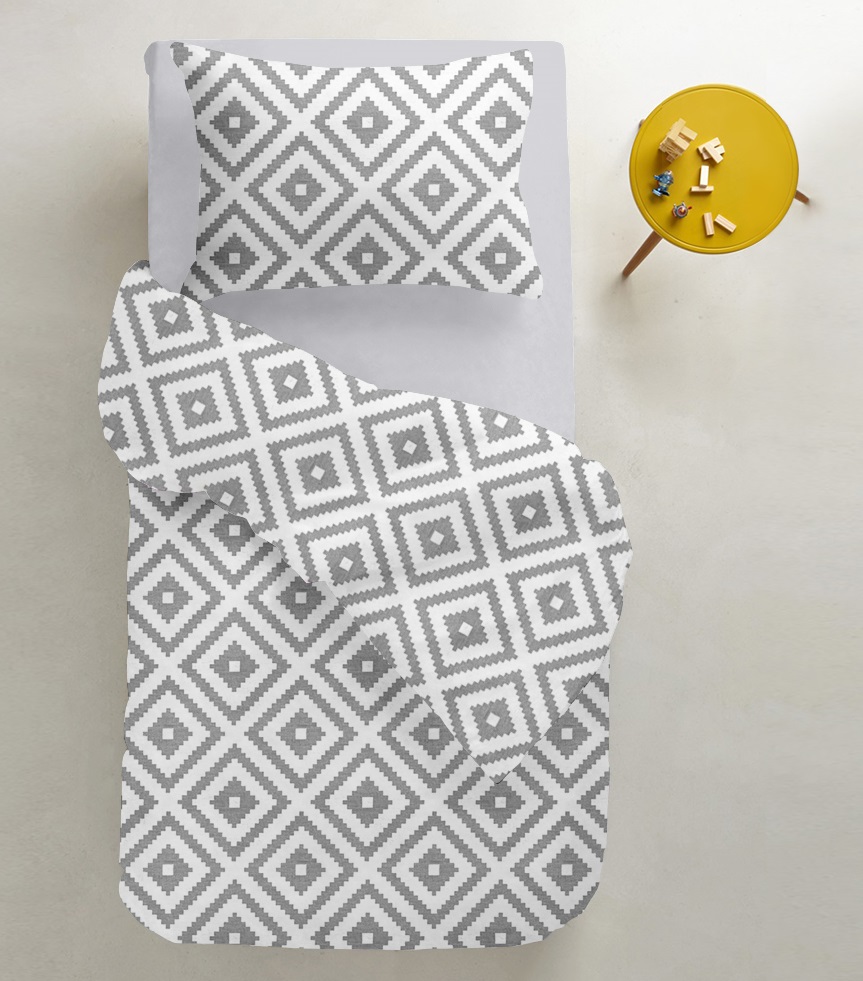 

Комплект постельного белья Cosas Ornament Grey Grey 155х215