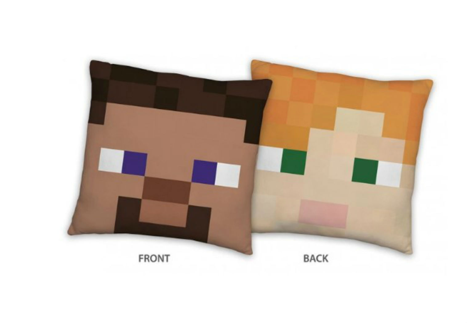 Подушка Майнкрафт АЛЕКС, СТІВ, Оригінальна ліцензія Minecraft ...