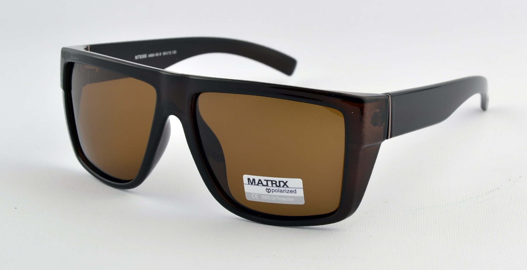 

Поляризованные очки Matrix Мужские поляризованные очки 8566 MT brown коричневые