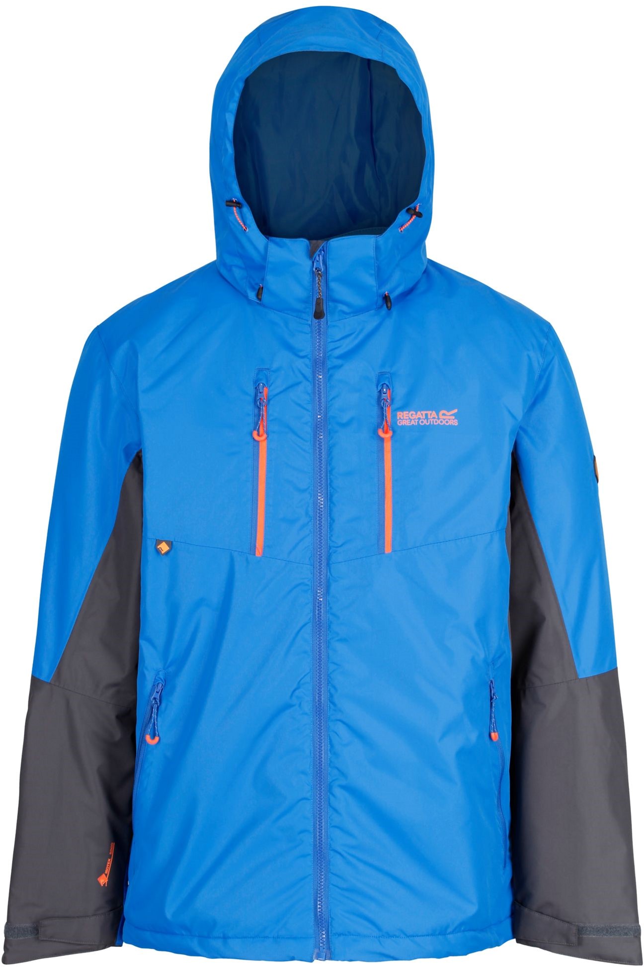 

Куртка Regatta Fabens II RMP247-70G L Голубая + серая