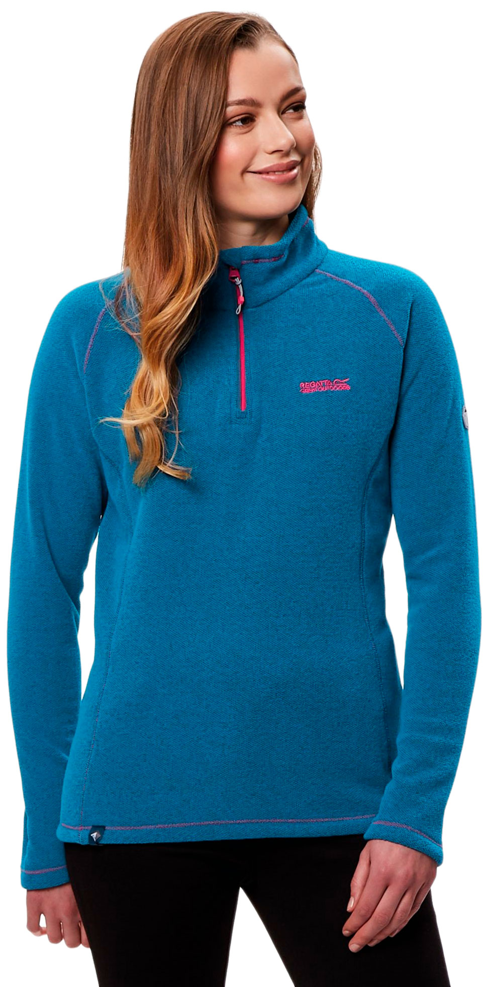 

Толстовка Regatta Womens Kenger RWA318-3PA 38 Голубая меланж