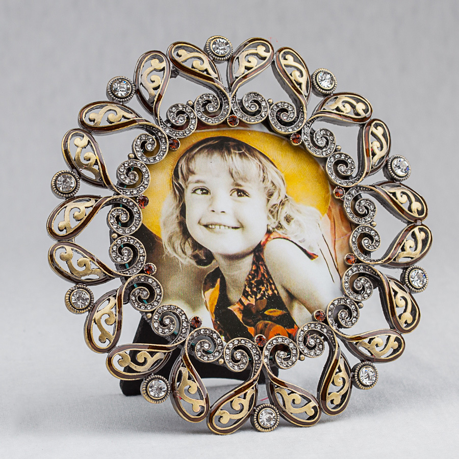 

Декоративная фоторамка «Перья» 14*14 см Angel Gifts SK15607