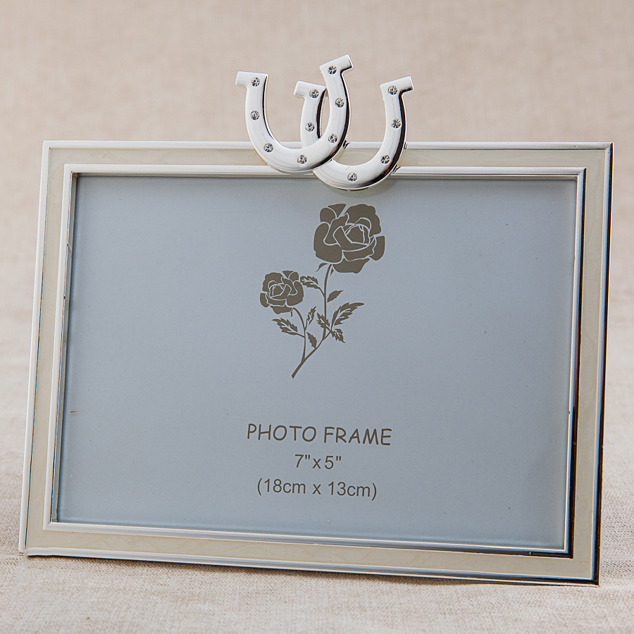 

Декоративная фоторамка «Подковки» 19*19 см Angel Gifts SK16190
