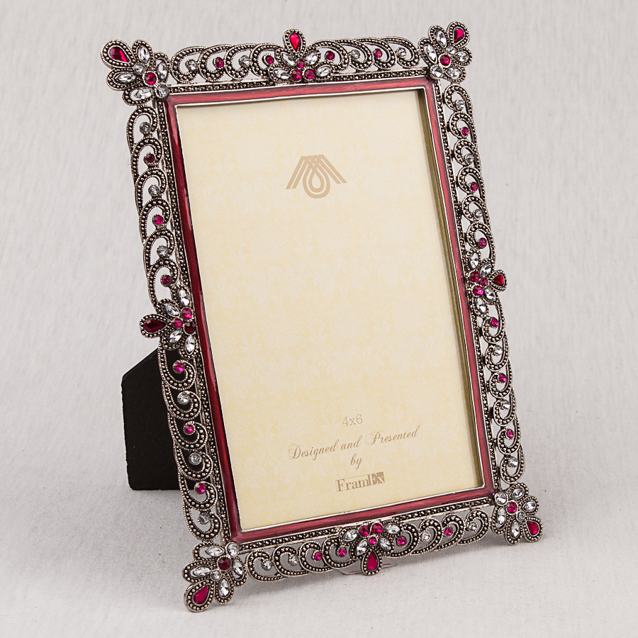 

Декоративная фоторамка «Рубины» 14*19 см Angel Gifts SK17121